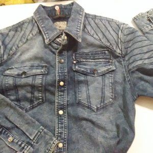 NIOS Denim Shirt Like New Condition Nice #15